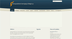 Desktop Screenshot of antroposofie.be